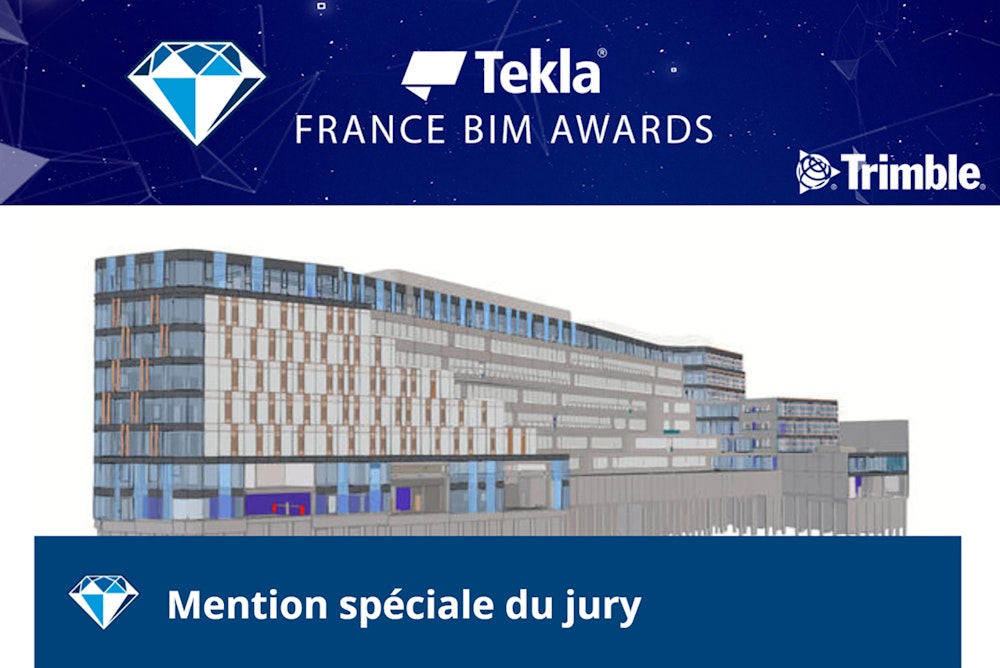 SAFRAN project received “Special Mention” at the 2020 TEKLA BIM Awards